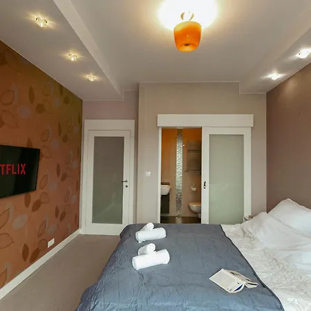 Marina Dla 6 Osob - Bezplatny Parking - Dwie Lazienki - Duzy Taras - Ekspres - Better شقة